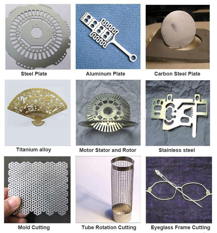 WIFI утасгүй хяналтын дор доод үнэ лазер хэрчих машин 1000W